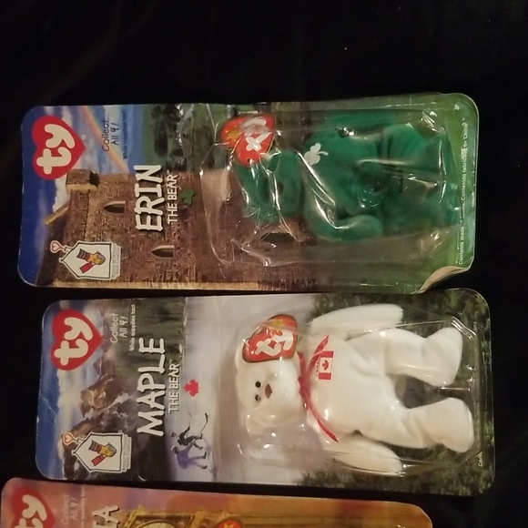 TY Beanie Babies 4 collection Glory, Maple, Erin, Britannia - Picture 6 of 12